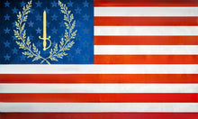 Load image into Gallery viewer, Soulaan American Flag. Double Sided.
