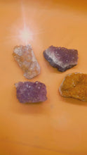 Load and play video in Gallery viewer, Amethyst & Citrine Clusters