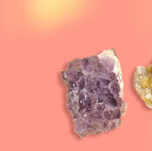 Load image into Gallery viewer, Amethyst & Citrine Clusters