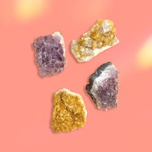 Load image into Gallery viewer, Amethyst & Citrine Clusters