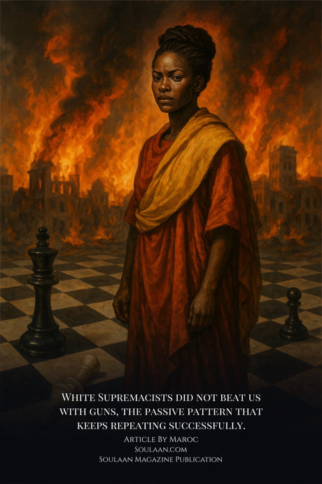 White Supremacists did not beat us with guns, the passive pattern that keeps repeating.