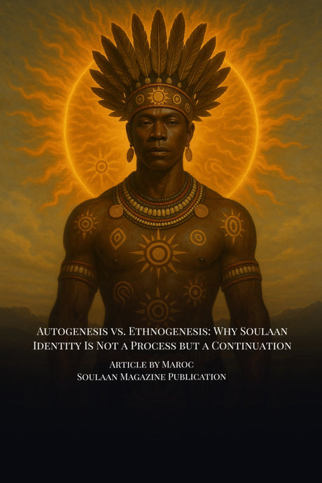 Autogenesis vs. Ethnogenesis: Why Soulaan Identity Is Not a Process but a Continuation